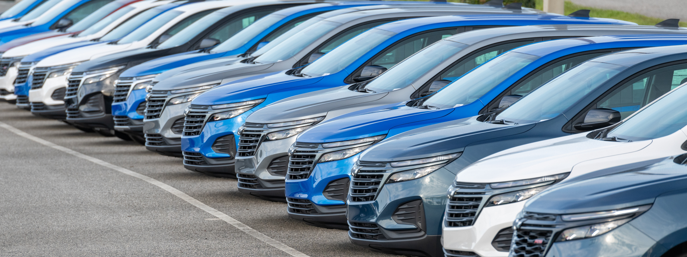 Row of pre-owned vehicles for comparison at TM Motors in Riverside, CA