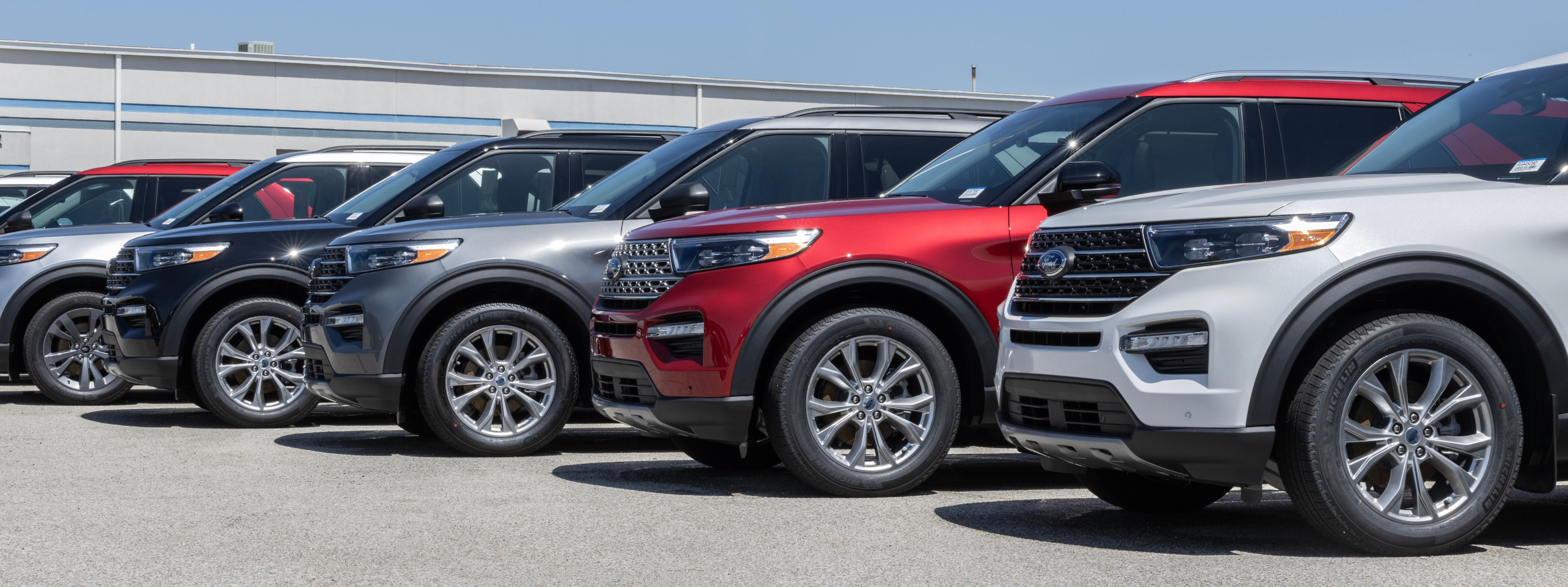 Row of pre-owned vehicles at TM Motors, serving Coronita, CA from Riverside