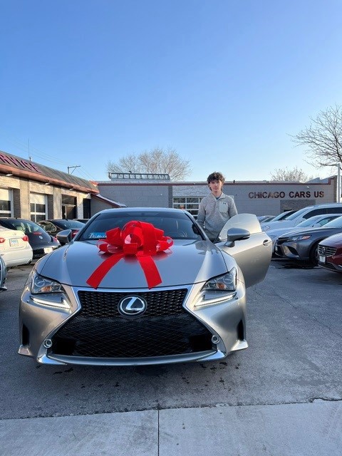 Another happy customer driving home in their dream car