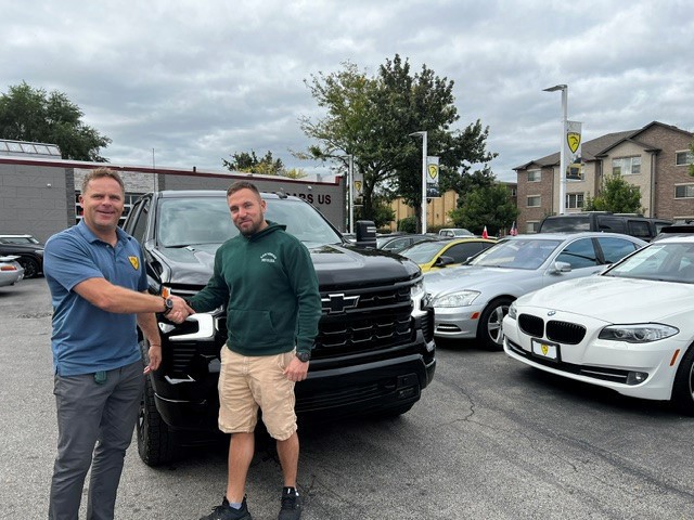 Congratulations to our newest customer on their new ride