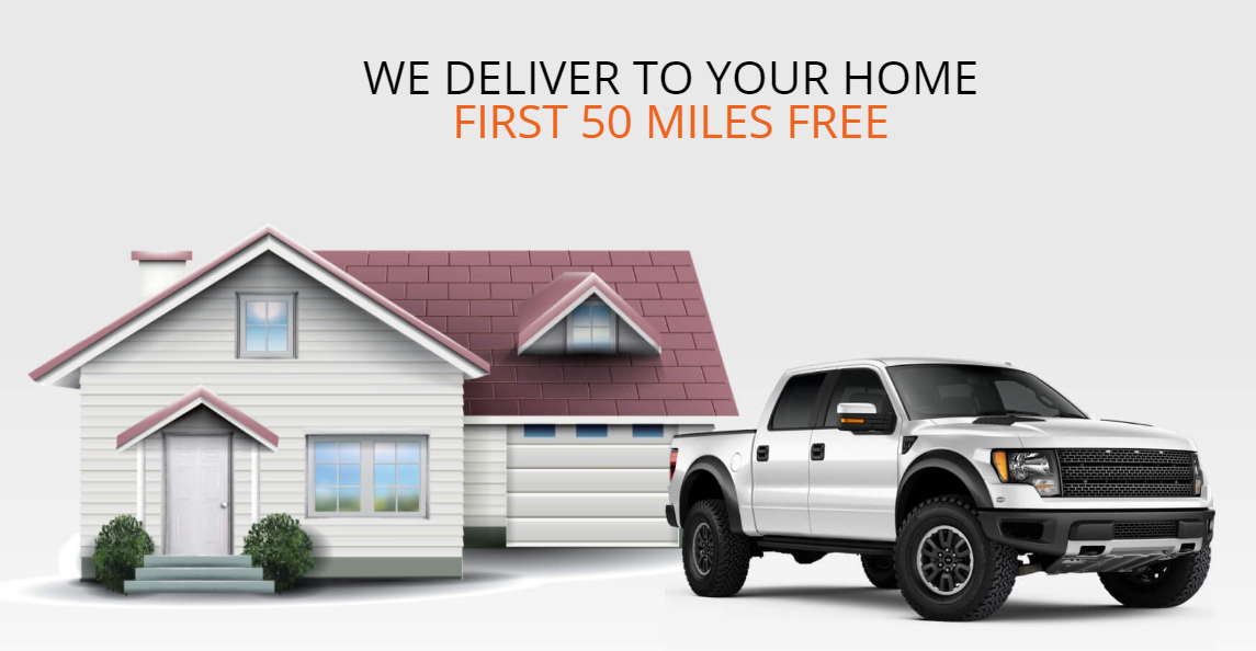 Free Delivery Up To 50 Miles