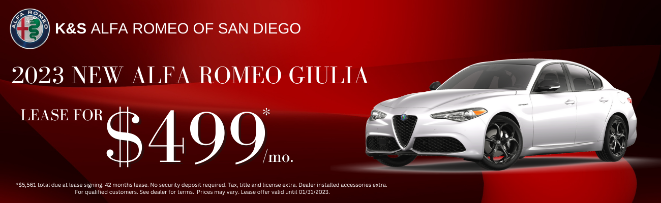 2023 Alfa Romeo Giulia Banner
