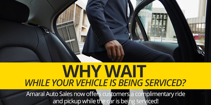 Why wait while your vehicle is being serviced?